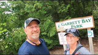 Kayaking Lake Michigan to see awesome bluffs amp the Fleetwing shipwreck near Door Bluff in Wisconsin [upl. by Adaurd]