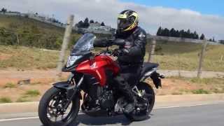 Teste Honda CB500 X [upl. by Aramat751]