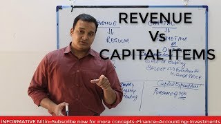 Difference between Capital and Revenue Expenditure [upl. by Namreh681]