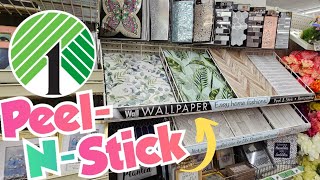 AMAZING DIY Crafts Using Dollar Tree PEELNSTICK Wallpaper [upl. by Marasco312]