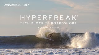 The Hyperfreak Tech Block 20 Boardshort [upl. by Rramo]