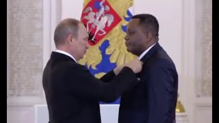 RUSSIEAFRIQUE  Médaille Pouchkine [upl. by Bordy]