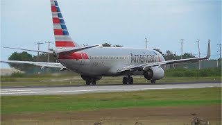 American Airlines Boeing 737800 Rejected Take off Montego Bay Sangster Intl Airport  260322 [upl. by Royal]