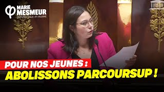 ABOLISSONS PARCOURSUP   Marie Mesmeur [upl. by Hannaj]