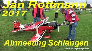 Jan Rottmann beim Airmeeting in Schlangen 2017 F3A BergfalkeSchlangen FDRAX53 [upl. by Moffat]