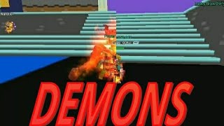 Anime Fighting Simulator Montage  DEMONS Niviro [upl. by Lyall]