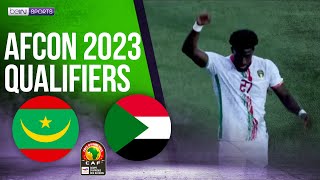 Mauritania vs Sudan  AFCON 2023 QUALIFIERS HIGHLIGHTS  06042022  beIN SPORTS USA [upl. by Atiuqahc698]