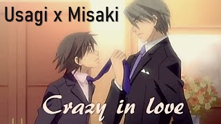 Usagi x Misaki ✦Crazy in love✦ 𝓙𝓾𝓷𝓳𝓸𝓾 𝓡𝓸𝓶𝓪𝓷𝓽𝓲𝓬𝓪【𝐀𝐌𝐕】16 [upl. by Fleda175]