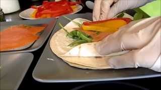 Leckerste Lachs Wraps [upl. by Ahtiek]