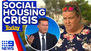 Families living in cars and tents Australias housing crisis  9 News Australia [upl. by Niu]