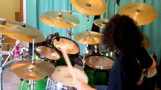 Cristina DAvena  Principe Valiant drum cover [upl. by Yroc]