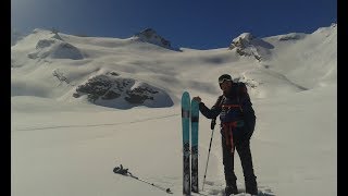 Punta Galisia e rifugio Benevolo scialpinismo [upl. by Dolph530]