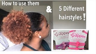 Hair Ties That Dont Damage Your Natural Hair  Ft Snappee [upl. by Janina200]