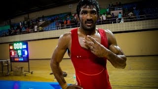 Olympic Trial 2016  Yogeshwar Dutt vs Amit Dhankhad Final bout [upl. by Macdougall]