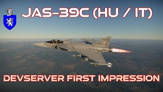 Devserver First Impression  JAS39C Hungary  Italy [upl. by Cointon]