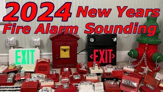 2024 New Years Fire Alarm Sounding [upl. by Britte]