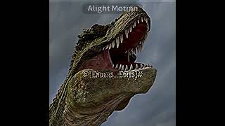 Edit Speckles The Tarbosaurus Part2 Full HD1080 Edit Audio It Has BegunShots Alight Motion [upl. by Urien]