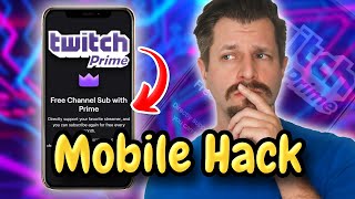 How To Subscribe With Twitch Prime On Mobile  iOS amp Android [upl. by Gerrie729]