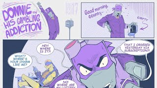 Donnie’s Gambling AddictionROTTMNT Comic Dub [upl. by Myron958]