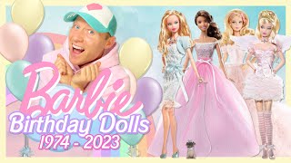 EVERY Birthday Barbie Doll from 1974 to 2023 🎀♡ [upl. by Jacynth780]