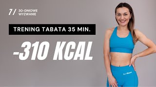 WYZWANIE JESIEŃ 🔥7 Trening odchudzający TABATA 310 KCAL [upl. by Deste]