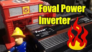 Foval Power Inverter  review and true load test [upl. by Branch]