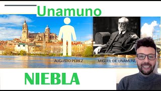 Miguel de Unamuno quotNieblaquot resumen y diálogo entre Augusto y Unamuno [upl. by Ikairik227]