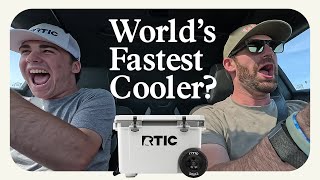 RTIC Worlds Fastest Cooler ft Corey LaJoie amp Sam Mayer [upl. by Sihtnyc82]