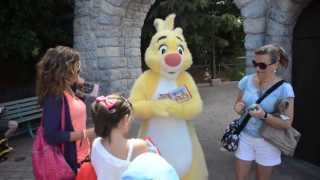 29th July 2013  Rabbit from Winnie the Pooh  Fantasyland [upl. by Esbenshade]