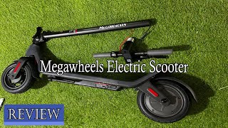 Megawheels A6L ECO Electric Scooter Review [upl. by Ahsinotna]