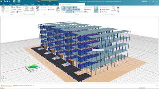 SIEMENS Tecnomatix Plant Simulation high bay warehouse HBW Tutorial for V152 [upl. by Story]