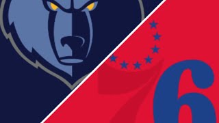 LIVE Commentary to Grizzlies vs 76ers [upl. by Rehtaef]