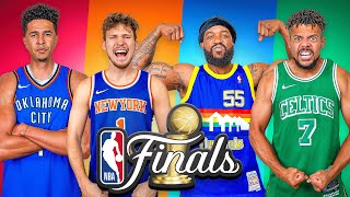 2HYPE NBA Finals Basketball Challenges [upl. by Adnert43]