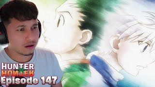 GON AND KILLUA SAY GOODBYE  Hunter x Hunter Episode 147 Reaction [upl. by Martynne48]