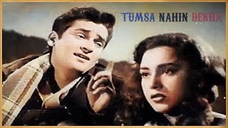 Tumsa Nahin Dekha  MohdRafi  Sahir  OPNayyar  Tumsa Nahin Dekha 1957 [upl. by Aicrag434]