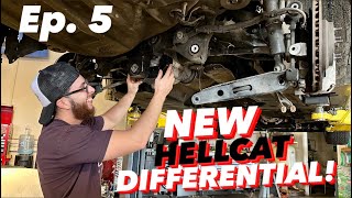 Installing the New Differential and Axles  Manual Hellcat Charger Build Series Ep 5 [upl. by Namzed940]