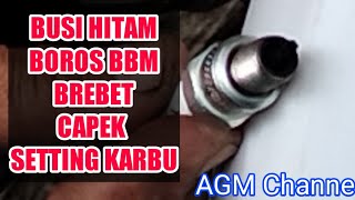 BUSI CEPAT MATI BUSI HITAM amp BOROS BBM [upl. by Glanti]