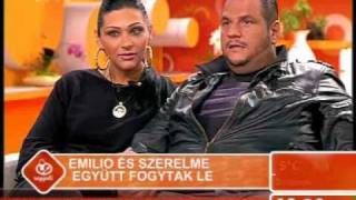 Jellinek Emil Emilio és Tina az Rtl Klub Reggeli műsorában [upl. by Alehtse319]