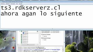 crear canal o server ts3 en menos de 1 minuto tutorial [upl. by Shela822]