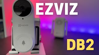 EZVIZ DB2  Le meilleur de la sonnette connectée DoorBell  code de 20 euros [upl. by Ennovi648]