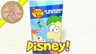 Phineas and Ferb Valentines and Temporary Tattoo Card SetWhatcha Doin [upl. by Gudrun997]