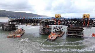 Barmouth Viaduct restoration completes [upl. by Reifel]