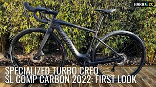 Specialized Turbo Creo SL Comp Carbon 2022 First Look at EBike [upl. by Libbie]