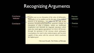 Identifying Arguments [upl. by Serilda]