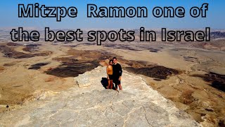 Mitzpe Ramon Israel the big crater one of the most amazing spot in the negev desert [upl. by Ferde]