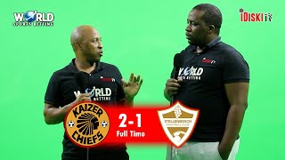 Kaizer Chiefs 21 Stellenbosch  Penalty Red Card Still Struggle To Dominate  Tso Vilakazi [upl. by Grounds]