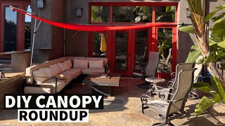 10 DIY Canopy amp Sunshade Ideas [upl. by Kane514]