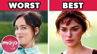 Every Jane Austen Adaptation Ranked from Worst to Best [upl. by Eelasor]