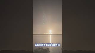 SpaceX Crew8 Launch falcon9 nasa spacelaunch space spacex shorts [upl. by Dominik]