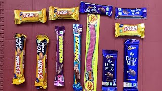 🍫Chocolate Unpacking ASMR  Cadbury Dairy Milk Popsicle  Chocolate Unwrapping Chaos video [upl. by Sivatco]